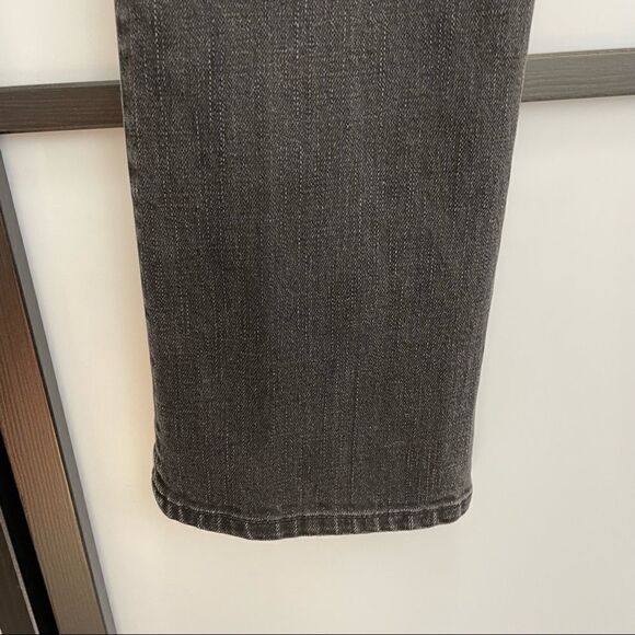 [2] Lauren By Ralph Lauren Black Classic Straight Leg Jeans Fall Cotton Denim - Picture 4 of 13